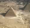 Pyramide de Kephren et mastabas